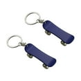 thumbnail image 2 of 2Pcs Skateboard Shape Keychain Creative Keyring Key Holder Ring Decoration Gift Hanging Ornament for Car Bag (Blue), 2 of 8