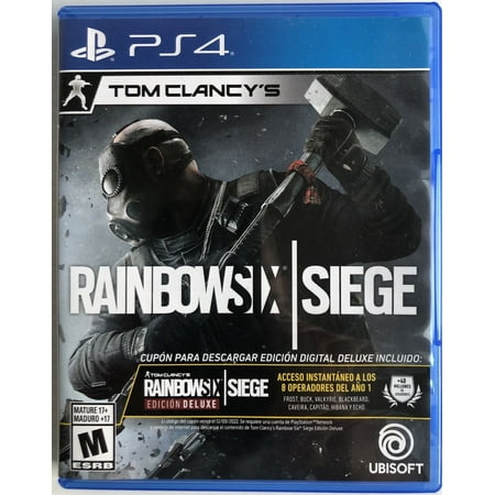 Rainbow Six Siege Deluxe PS4 {LATAM- NTSC} - New Not Sealed