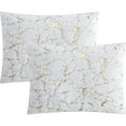 thumbnail image 3 of Nanshing Garvey 3 Piece Marble Design Comforter Set King, 3 of 3