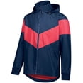 thumbnail image 4 of Holloway Sportswear 3XL Potomac Jacket Navy/Scarlet 229527, 4 of 5