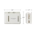 thumbnail image 3 of White‑Rodgers Deluxe Mechanical Thermostat, Universal Heat/Cool, Non-Programmable, 3 of 6