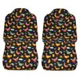 thumbnail image 5 of Fotbe Flowe Rooster Pattern Automotive Seat Covers for Cars Trucks and SUVs – Car Seat Covers for Front Seats,Protective Seat Covers,Vehicle Seat Covers, Set of 2, 5 of 9