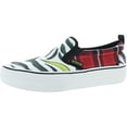 thumbnail image 2 of Punkrose Womens Volt'd-Anything Goes Camo Slip On Loafers, 2 of 6