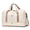 Beige, variant on Women's Quilted Travel Duffle Bag with Shoe Compartment, Carry On Weekender Overnight Bag, Gym Duffel with Wet Pocket, Hospital Bag for Labor and Delivery, Light Purple