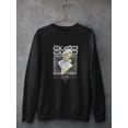 thumbnail image 3 of Abstract Statue W Melty Face Sweatshirt Men -Image by Shutterstock, Male XX-Large, 3 of 4