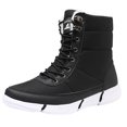 thumbnail image 2 of Botas de nieve cálidas y gruesas de caña alta, zapatos de algodón, botas ligeras de talla grande para mujer Wmkox8yii ghj2296, 2 of 9