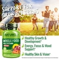 thumbnail image 4 of NATURELO Teen Multivitamin - Whole Food Multivitamin - with Minerals for Teenage Boys & Girls - Supplement for Active Kids - Non-GMO - Vegan & Vegetarian - 120 Capsules, 4 of 9