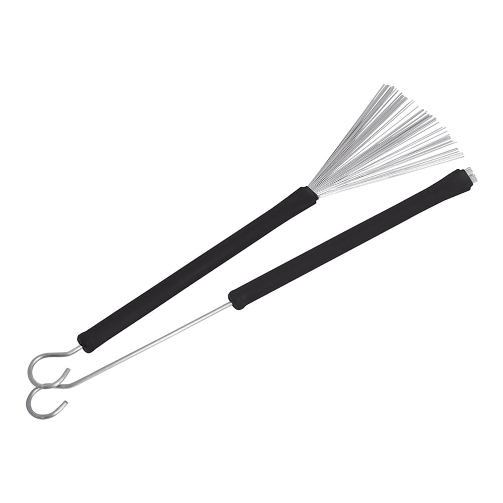 HOMEMAXS 5 Sets of Drum Kit Brush And Mallet Accessory Portable Drum Wire Drumstick Set With Bag