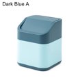 thumbnail image 2 of Neinkie Tiny Trash Can, Desk Trash Can Mini Trash Can Mini Trash Bin Mini Waste Basket Trash Can Desktop Trash Can Countertop Trash Bin Makeup Tabletop Trash Can Little Cute Plastic, 2 of 7