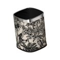 thumbnail image 2 of Cubo de basura con tapa abierta, cubo de basura cuadrado de 12 l, cubo de basura moderno de doble capa, cubo de basura para hotel, hogar, sala de Estilo A Plata, 2 of 8
