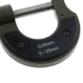 thumbnail image 4 of Micrómetro Exterior Herramientas de Medición de Calibrador a Vernier de 0,0004 "de Calibre 0-25 Mm Yotijar Micrómetro de diámetro exterior, 4 of 9