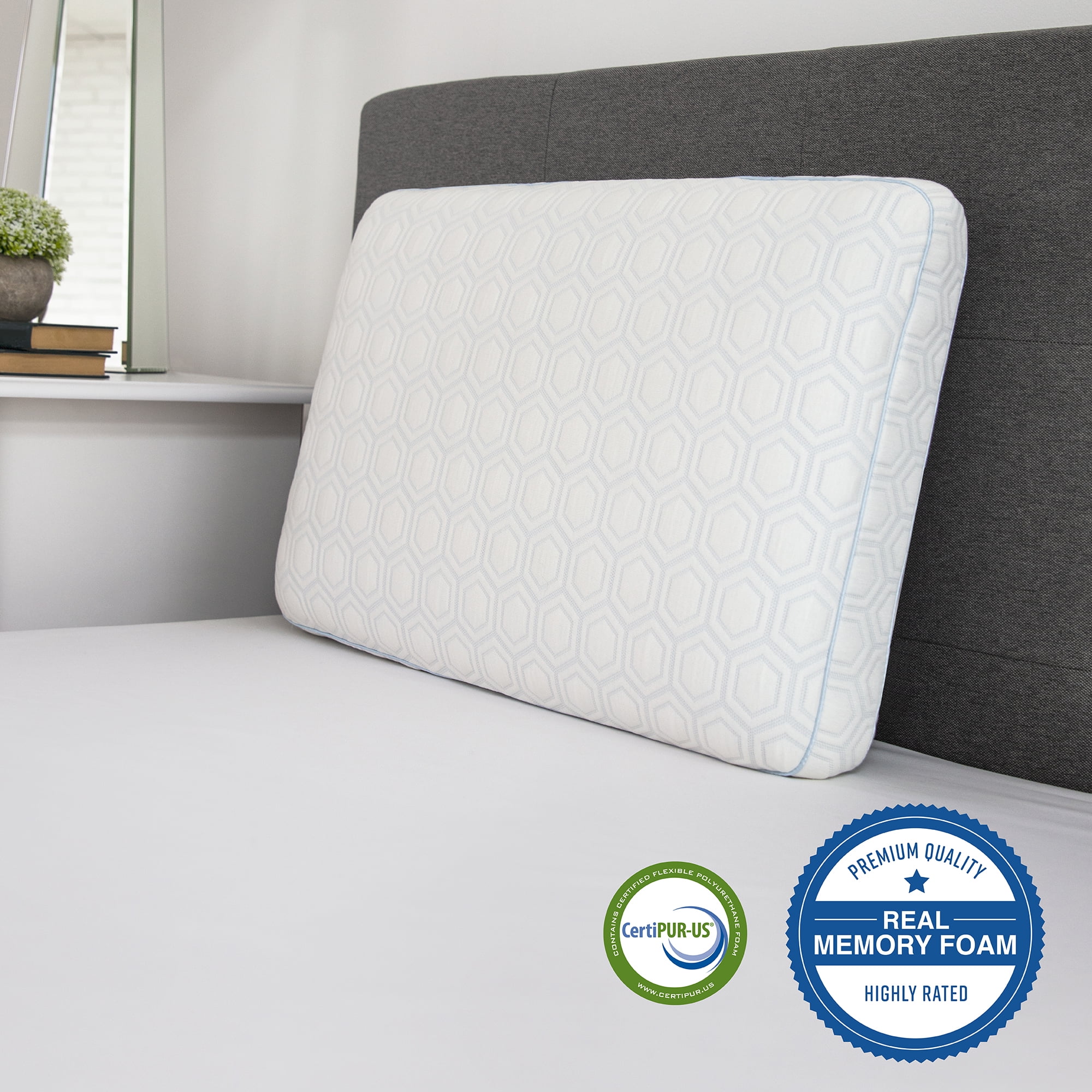 SensorPEDIC Luxury GelInfused Memory Foam Oversized Gusseted Bed