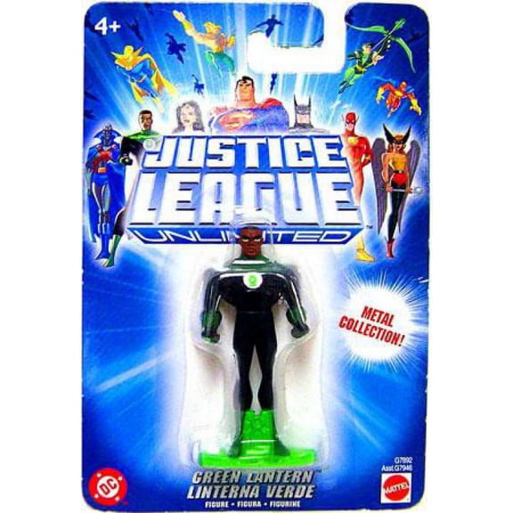 Justice League Unlimited Green Lantern Diecast Figure (Blue Card)