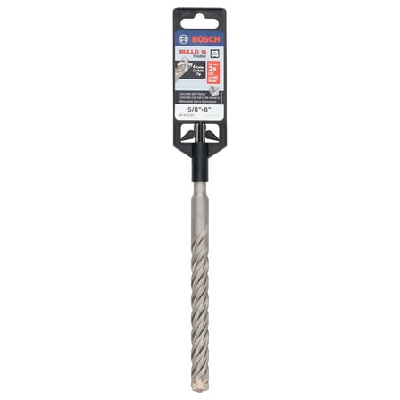 Bosch HC4C2102 SDS-plus Bulldog Tough 4-Cutter 5/8" x 8" Rotary Hammer Bit