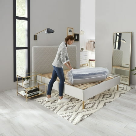 Beautyrest - 800-X10 10-inch Medium Hybrid Mattress in a Box-Twin - White