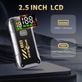 thumbnail image 4 of Arrancador de coche WHZOHCAR 12 V 4000 A con pantalla LCD y luz LED, 4 of 9