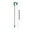 Green, variant on Fiberglass Plant Support Stakes with Support Ring | 1-Pack Garden Stakes for Indoor & Outdoor Flowers | Prevents Bending & Enhances Plant Growth