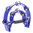 thumbnail image 3 of Pandereta shamjiam de mano juguete azul, 3 of 6