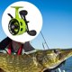 thumbnail image 1 of Ice Fishing Reel 3.2: 1 Ratio de engranaje Reemplazo de reemplazo de herramienta ultraligera Equipo de pesca 3+1 Rodamientos de metal para río de agua Amarillo, 1 of 8