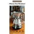 thumbnail image 5 of Stainless Steel Coffee Dripper Handle Coffee Filter with Base Paperless Filter Coffee y6423, 5 of 6