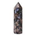 thumbnail image 2 of Lssam Natural Crystal Hexagonal Pointed Tower | Quartz & Fluorite Gemstone Obelisk for Reiki Healing, Chakra Balancing | Large Faceted Prism Wand Home Decor, 2 of 9