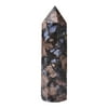 Toteaglile Natural Synthetic Fluorite Quartz Crystal Healing Blueblende Hexagonal Rod