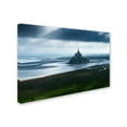 thumbnail image 2 of Trademark Fine Art 'Aerial Shot of Mont Saint-Michel' Canvas Art by Mathieu Rivrin, 2 of 3