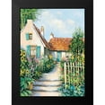 thumbnail image 2 of de Jong, Johan 19x24 Black Modern Framed Museum Art Print Titled - Sunny garden, 2 of 5