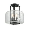 thumbnail image 3 of Avalon 3-Light Ceiling Light in Black, 3 of 7
