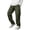 BOP42-Army Green, variant on Men'S Casual Cargo Pants With Drawstring Hems Elastic Waist Workout Pants Outdoor Hiking Tactical Sweatpants With Pockets Khaki 3XL