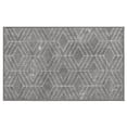 thumbnail image 1 of 18-inch x 30-inch Malika Grey Printed Floor Mat, 1 of 5