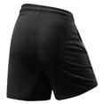 thumbnail image 3 of PNTUTB Summer Men's Solid Color Quick Dry Casual Sports Training Drawstring Waistband Shorts with Pockets, 3 of 6