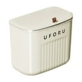 thumbnail image 2 of Strong Load-bearing Enlarge Caliber Hanging Trash Bin with Lid Punching Free Kitchen Large Capacity Wall Mounted Garbage Can, 2 of 7