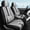 gray & black, variant on Car Seat Cover for Subaru Forester S 2002, Gray and Black Car Seat Covers, Leather, Front two seats, With Lumbar Support, Waterproof, Beautify the Interior of Old Cars
