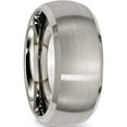 thumbnail image 4 of Titanium Satin And Polished 10mm Beveled Edge Band (Size 10) Made In China tb113-10, 4 of 5