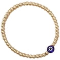 thumbnail image 4 of Here's a polished product description for your **Evil Eye Gold Beaded **:\n\n \n\n✨ **Evil Eye Gold Beaded for Women** ✨ \nAdd a touch of elegance and, 4 of 5