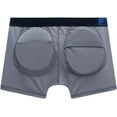 thumbnail image 2 of JOCKMAIL Men's Boxer Briefs Men Padded Underwear Enhance Butt Lifter Shapewear with Removable Padded, 2 of 7
