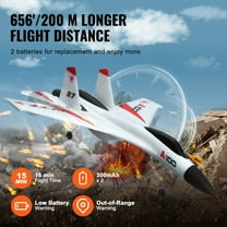 3D/6G Mode RC Plane - EPP Foam Fighter, 2.4GHz Remote Control, Great Outdoor Toy