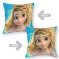 thumbnail image 4 of Throw Blanket and Pillowcase Set For Mermaid Magic Thin Bed Couch Decor Kids Adult Nap Micro Fleece Fuzzy Blankets Bedroom Car All Season Birthday Gifts 60×80 inch, 4 of 5