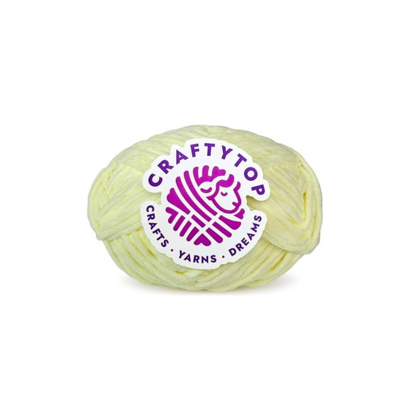 Craftytop™ Bulky Velvet Yarn #5 for Knitting & Crochet (Honeycomb Bloom)