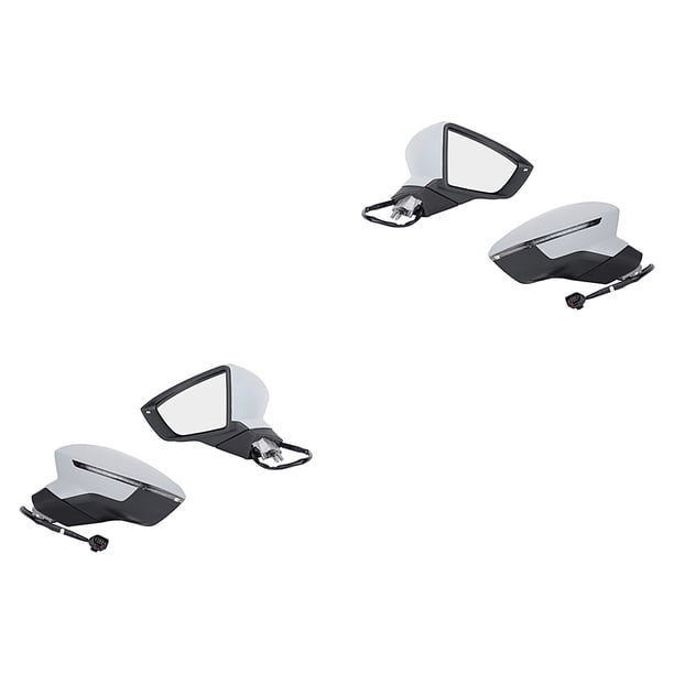 Par Espejos Leon 2014 A 2019 Seat Laterales Eléctrico P/Pintar C/Desemp C/Direcc 7 Pines Genérica .