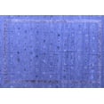 thumbnail image 1 of Ahgly Company Machine Washable Indoor Rectangle Abstract Blue Modern Area Rugs, 6' x 9', 1 of 4