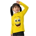thumbnail image 6 of HAOTAGS Kids Sun Protection Hoodie,Long Sleeve Hooded Design UV Protection Fabric Breathable Stretch Blend Yellow 9-10T, 6 of 6