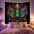 thumbnail image 1 of Moon Stars Intricately with Scarab Beetle Highly Detailed, Mystical Fantasy for Space Lovers, Galaxy Room Decor, Graduation Gift, Tapestry Wall Hanging for Bedroom and Dorm, 1 of 5