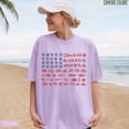 thumbnail image 3 of VibeNest Studio Unisex Seashell American Flag Coastal Nautical 4th of July Garment Dyed Graphic T-Shirt, 3 of 7