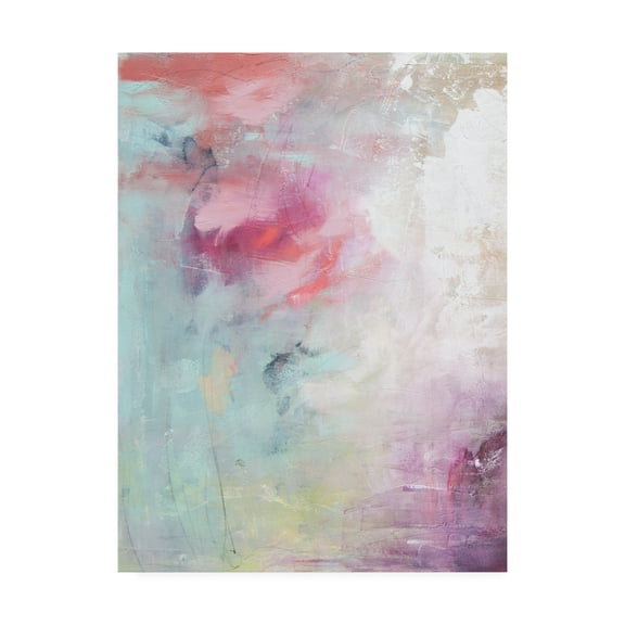 Trademark Fine Art 'Pastel Terrain I' Canvas Art by Julia Contacessi