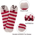 thumbnail image 2 of YooGuoGuo Fuzzy Socks for Women, Warm Soft Fluffy Socks Winter Cozy Cute Animal Slipper Socks Gifts, 2 of 6
