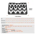 thumbnail image 2 of 14-Piece Crowfoot Wrench Set 1/2 Inch Drive,SAE Sizes 1-1/16 to 2 Inches,Durable 40CR Steel,Laser Etched,Includes Storage Tray for Auto Repairs, 2 of 6
