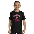thumbnail image 3 of Cupcakes Good Idea Food Sweet Dessert Girls Kids T Shirt Tees Teen Brisco Brands L, 3 of 6