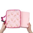 thumbnail image 4 of Insulated Durable Lunch Box Sleeve - Reusable Lunch Bag - Securely Cover Your Bento Box, Works with Bentology Bento Box, Bentgo, Kinsho, Yumbox (8"x10"x3") - Unicorn, 4 of 4